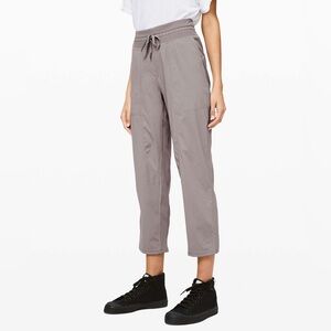 Lululemon Dance Studio Crop *25" in Half Moon Purple Grey Size 6 Track Pants